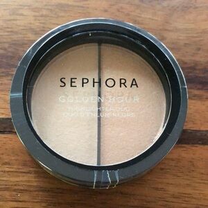 Sephora Golden Hour Highlighter Duo - Gold and Tan